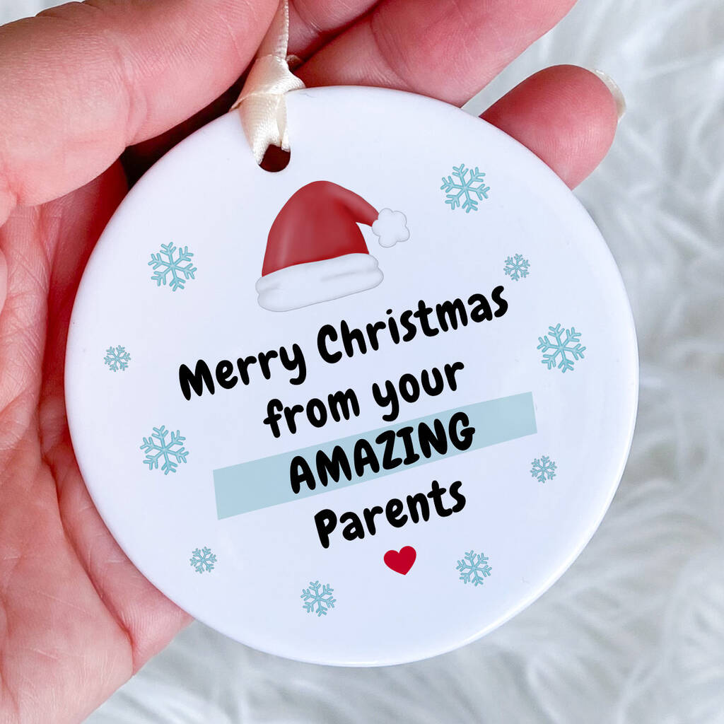 Funny Christmas Ornament Gift From Parents, 1 of 7