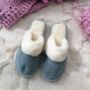 Suede Mule Slippers, thumbnail 6 of 11