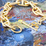 Anchor Chain Bracelet With T Bar Clasp, thumbnail 3 of 7