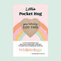 You Totally Got This, Little Pocket Hug Keepsake Heart Token, thumbnail 1 of 7