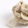 Shower Pouf Easy Crochet Kit, thumbnail 5 of 10