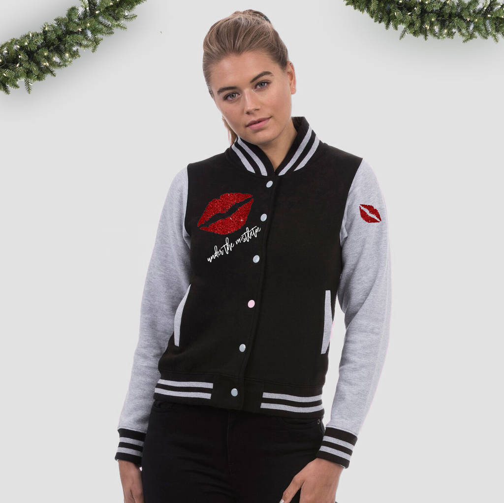 christmas varsity jacket by perfect personalised gifts