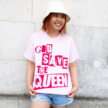 God Save The Queen Women's Graphic Jubilee Tshirt, 2 of 3