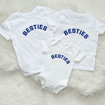 Besties Three Siblings Three T Shirt Set, 3 of 5