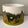 Lampshade Buzzard And Pine / Original Design, thumbnail 2 of 4