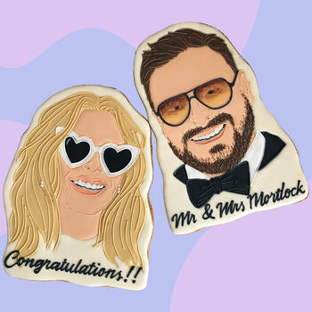 Personalised Bespoke Portrait Iced Biscuit, 3 of 7