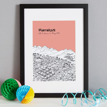 Personalised Marrakech Print, 4 of 10