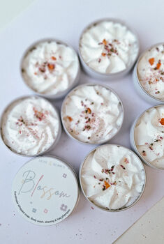 Blossom Mini Whipped Soap. Travel Size, 3 of 3