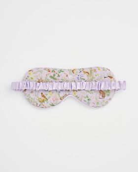 Meadow Creature Lilac Sleep Mask, 3 of 5