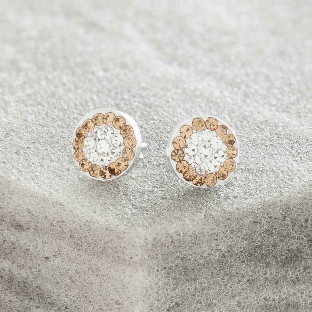 Swarovski Crystal Stud Earrings Swarovski Crystal Stud Earrings