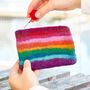 Felt Rainbow Pouch, thumbnail 4 of 4