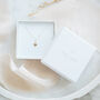 Solid Gold North Star Necklace, thumbnail 8 of 9