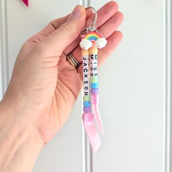 Personalised Teacher Keyring, 5 of 5