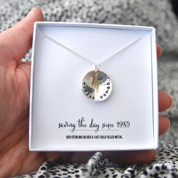 Personalised Sterling Silver Wonder Woman Coin Necklace, 2 of 7