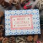 Christmas Personalised Name Paper Fibre Eco Natural Kraft Wrapping Paper, thumbnail 8 of 9