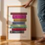 Manchester Book Stack Art Print, thumbnail 5 of 6
