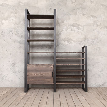 Industrial Style Bookcase, 2 of 8