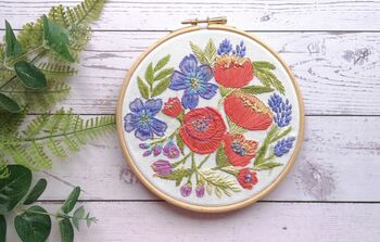 Poppies Embroidery Kit, 10 of 10