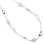 Silver Aquamarine Necklace 14' To 15', 16 To 18', 36', thumbnail 5 of 12