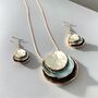 Boho Jewellery Gift Set Layered Earrings And Necklace, thumbnail 8 of 11