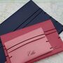 Engraved Personalised Leather Passport Holder, thumbnail 9 of 12