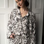Tree Of Life Monochrome Long Kimono, thumbnail 2 of 4