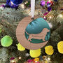 Starry Dog Breed Personalised Christmas Decoration, thumbnail 1 of 8