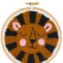 Punch Needle Lion Kit, thumbnail 3 of 6