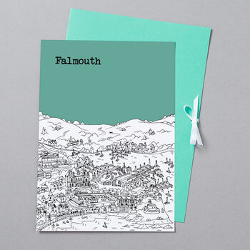 Personalised Falmouth Print, 9 of 9