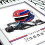 George Russell F1 Print, thumbnail 3 of 4
