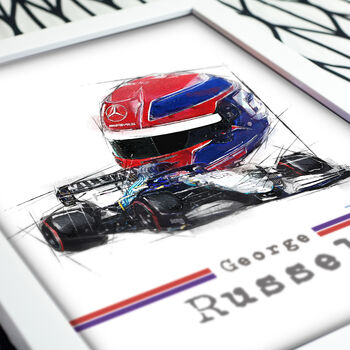 George Russell F1 Print, 3 of 4