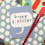 Mini Bubble Happy Birthday Card, thumbnail 3 of 4