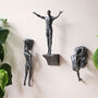 Mountaineer Climbers, Wall Art, thumbnail 1 of 6