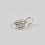 Pebble Personalised Solid Silver Charm, thumbnail 3 of 12