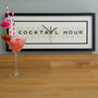 Cocktail Hour Frame Clock, thumbnail 1 of 7