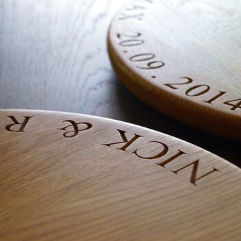 Personalised Lazy Susan Serving Board, 3 of 4
