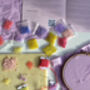 Beaded Embroidery Kit In 'Lilac', thumbnail 5 of 10
