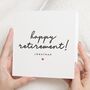 Personalised Happy Retirement Card For Colleague, thumbnail 1 of 7