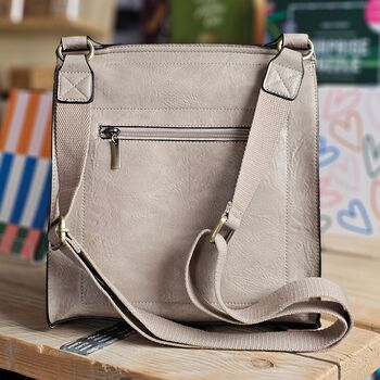 Postman Lock Satchel Bag In Khaki, 2 of 2