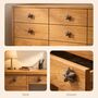 Vintage Brass Star Fish Drawer Knob, thumbnail 7 of 8