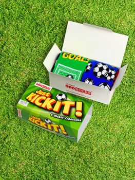United Oddsocks Kick It Boys Gift Box Set, 3 of 4
