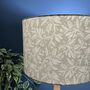 Oxford Green Botanical Leaves Drum Lampshades, thumbnail 5 of 9