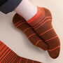 Peace Beige And Retro Brown Men's Trainer Socks Bundle, thumbnail 8 of 8