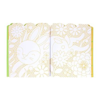Kid's Easter Colouring Sticker Book With Crayons And Sweets, 6 of 12