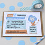 Pack Of Personalised Lion Party Invitations, thumbnail 1 of 3