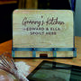 Personalised Spoilt Kitchen Cookbook Stand, thumbnail 1 of 2