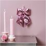 Small Pink Puffy Bow Decoration, thumbnail 2 of 2