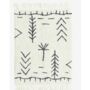 Tufted Cotton Bathroom Mat/Rug Ivory, thumbnail 1 of 2