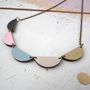 Wooden Bunting Necklace Eco Gift, thumbnail 8 of 8