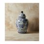Chinoiserie Ginger Jar Pot And Vaals White Blue Porcelain, thumbnail 6 of 7